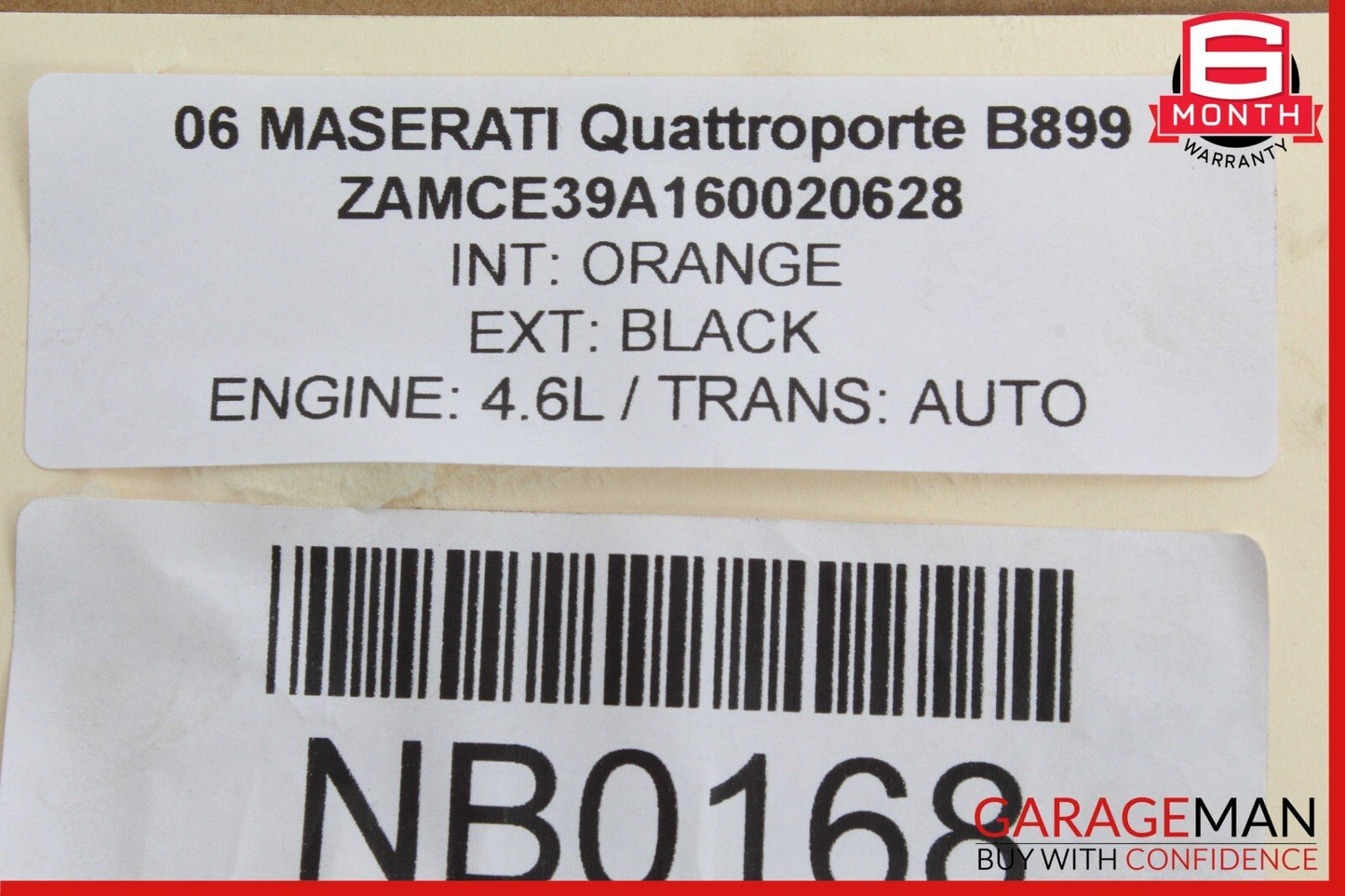 03-13 Maserati Quattroporte M139 Front Windshield Wiper Linkage Arm w/ Motor OEM
