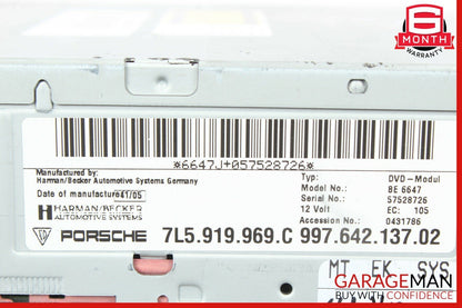 03-10 Porsche Cayenne 955 957 Navigation GPS DVD Player 7L5919969C