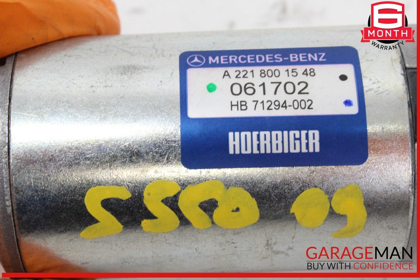 07-13 Mercedes W221 S550 S600 Trunk Lid Locking Hydraulic Pull Down Pump OEM