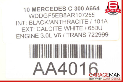 08-14 Mercedes W204 C300 AC A/C Climate Control Switch Trim Cover Bezel Wood