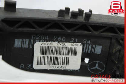 08-14 Mercedes W204 C250 Rear Left Exterior Door Handle w/ Actuator Latch Set