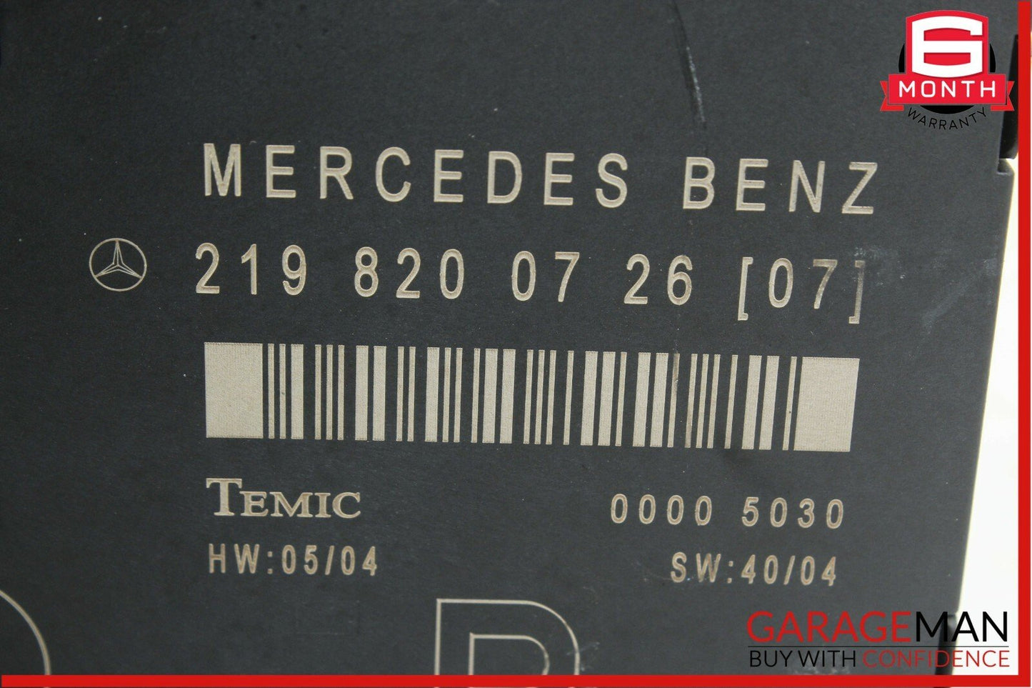 06-11 Mercedes W219 CLS500 CLS550 Front Right Side Door Control Module Unit