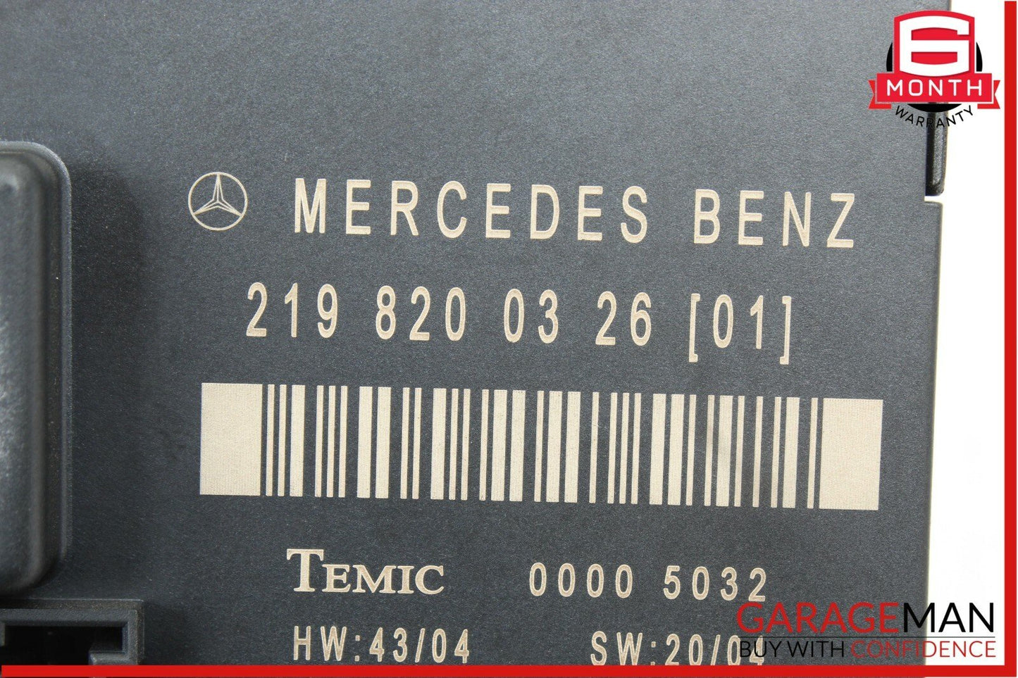 06-11 Mercedes W219 CLS500 Rear Right Door Controller Control Module Unit