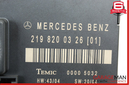 06-11 Mercedes W219 CLS500 Rear Right Door Controller Control Module Unit