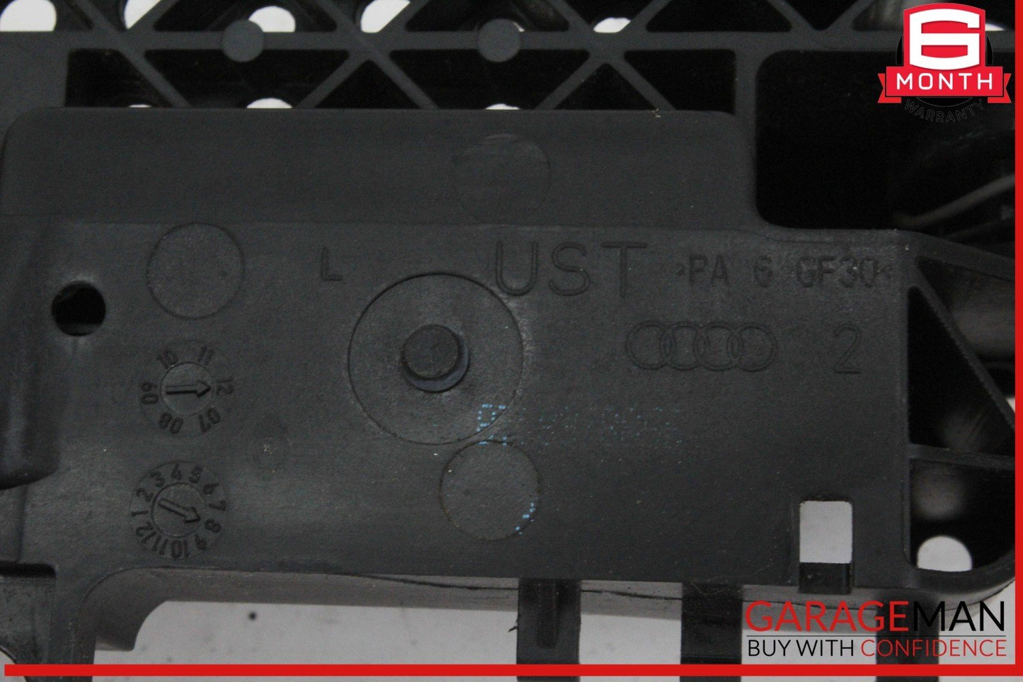09-16 Audi A4 A5 Rear Left Driver Side Exterior Door Handle Black 8T0837885B OEM