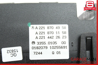 07-13 Mercedes CL550 S550 A/C AC Heater Temperature Climate Control Switch OEM