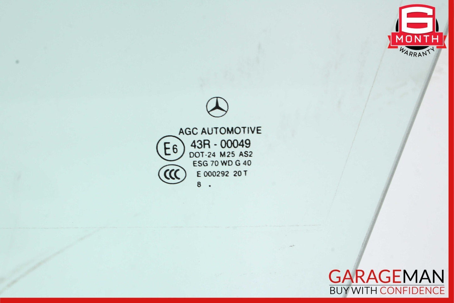 10-15 Mercedes X204 GLK350 GLK250 Front Left Side Door Window Auto Glass Clear