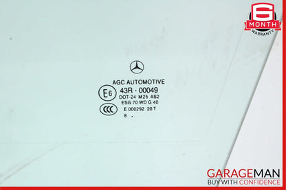 10-15 Mercedes X204 GLK350 GLK250 Front Left Side Door Window Auto Glass Clear