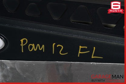 10-16 Porsche Panamera 970 Front Left Side Exterior Door Shell Frame Dark Blue