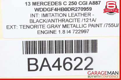 08-14 Mercedes W204 C250 C300 C350 Front Left Side Door Lock Latch Actuator