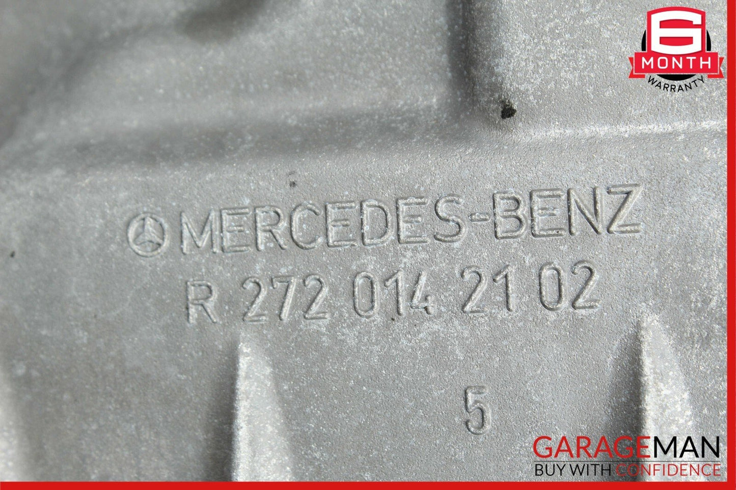 05-13 Mercedes W212 E350 C350 Engine Upper Oil Sump Baffle Pan Assembly OEM