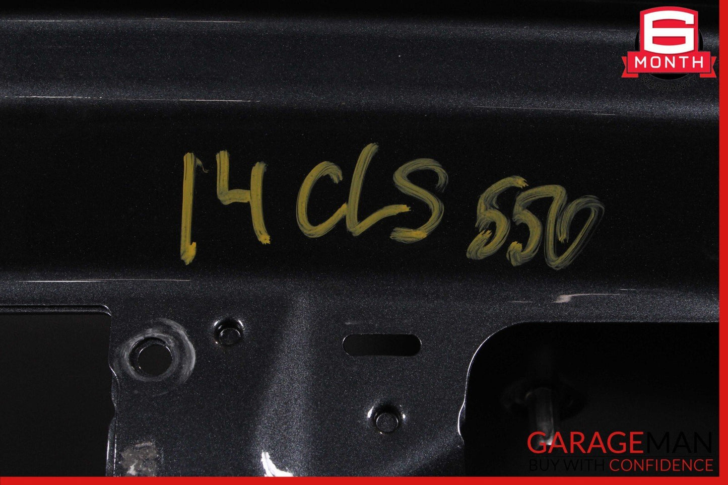 12-18 Mercedes W218 CLS400 CLS550 Rear Trunk Lid Deck Shell Panel Tenorite Gray