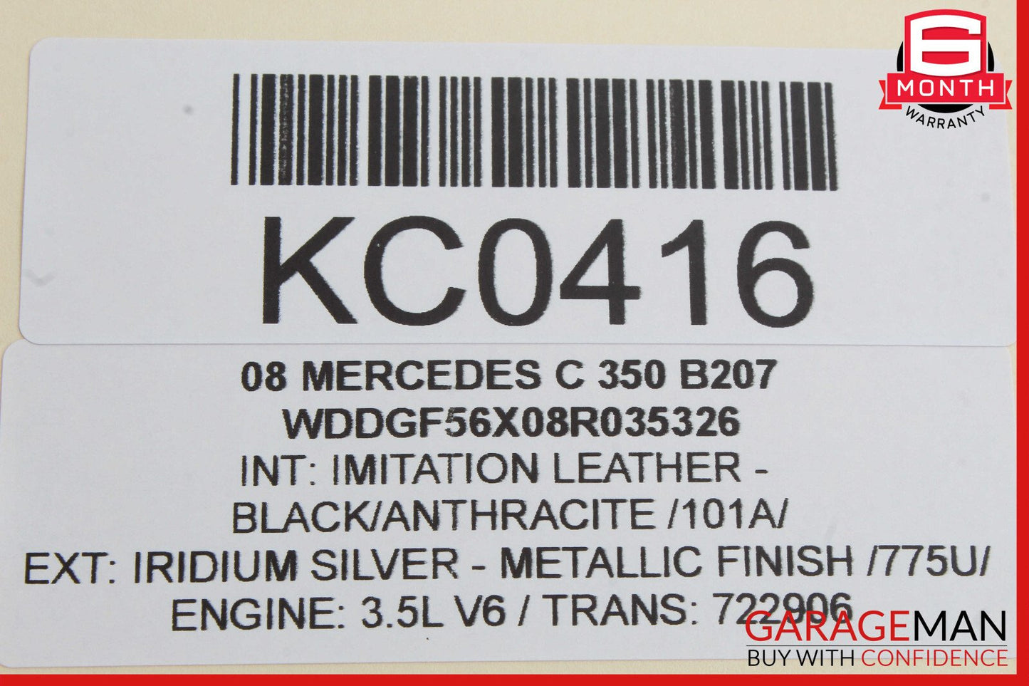 08-14 Mercedes W204 C350 C300 Front Right Side Door Control Module OEM