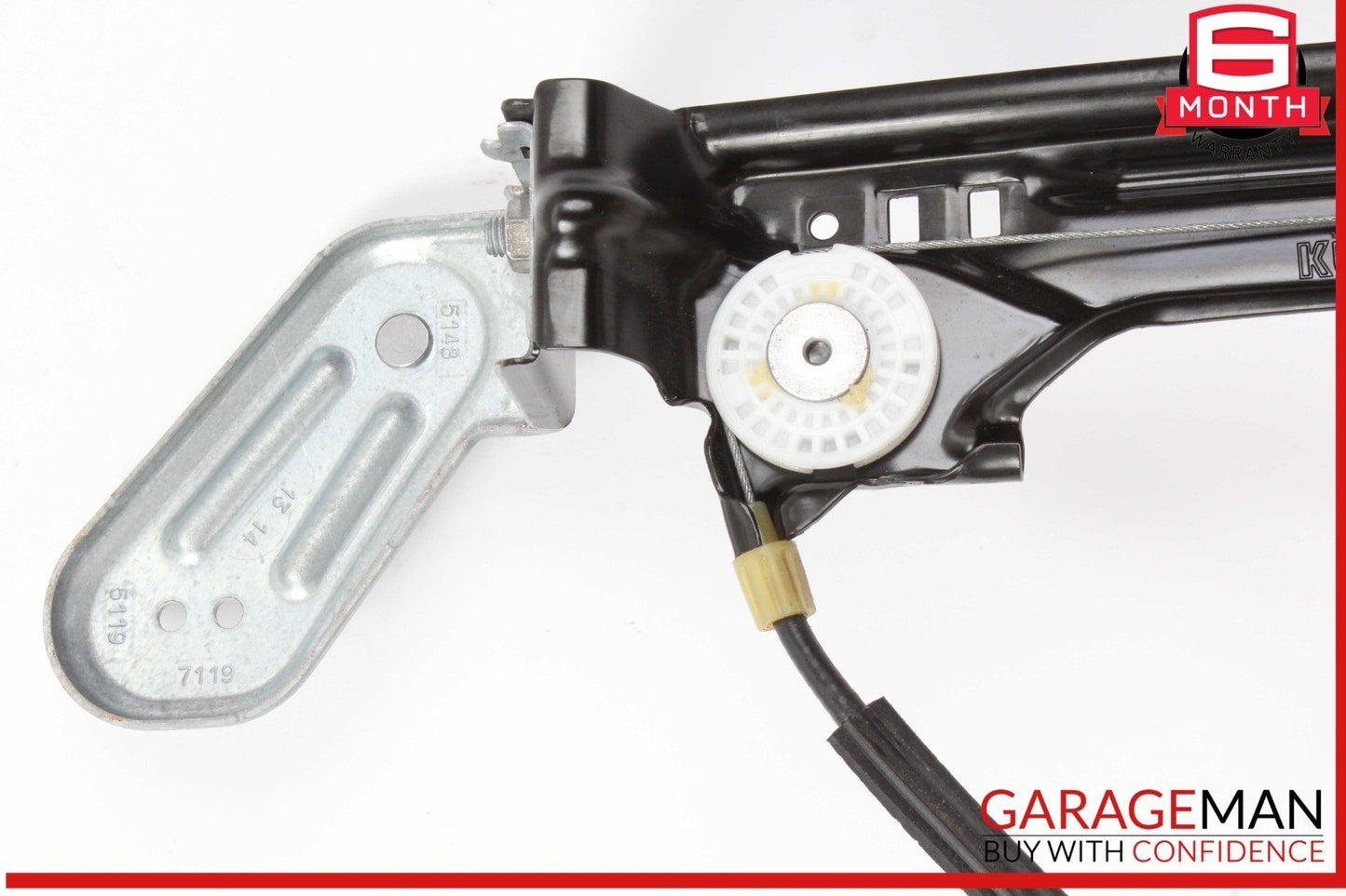 14-22 Maserati Quattroporte S Rear Right Side Door Window Regulator OEM