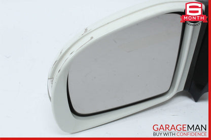 06-10 Mercedes W251 R350 Front Left Side Mirror Door Rear View Calcite White