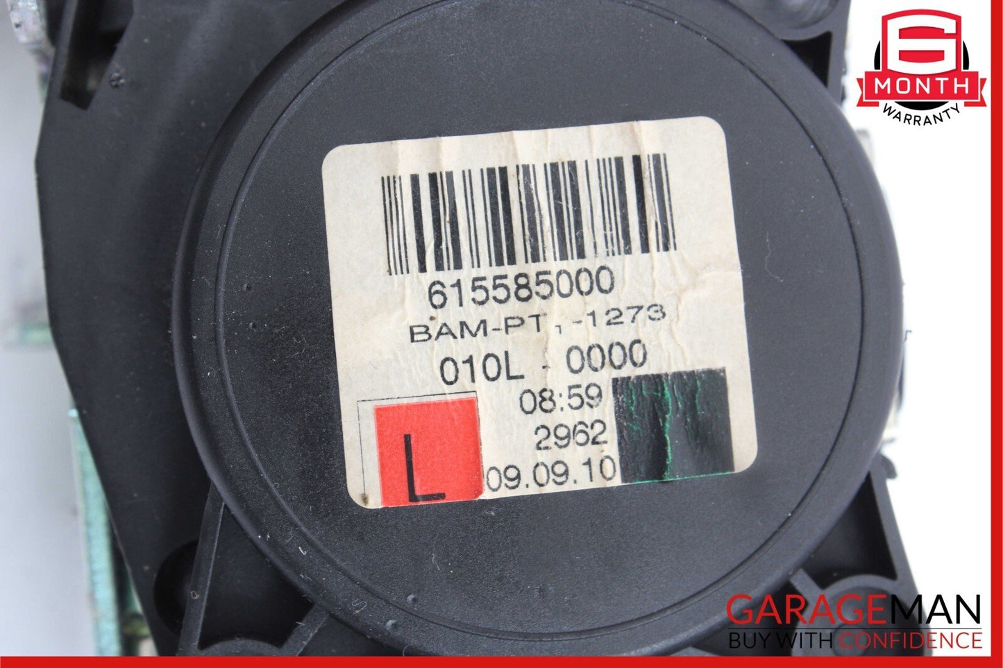 10-13 Mercedes W212 E300 E350 Front Left Side Seatbelt Seat Belt Retractor Black