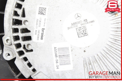 12-19 Mercedes X166 GL450 GL550 Engine Motor Cooling Radiator Fan Motor OEM