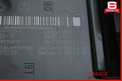 12-14 Mercedes W204 C250 C63 AMG Rear SAM Module Fuse Relay Box Assembly OEM