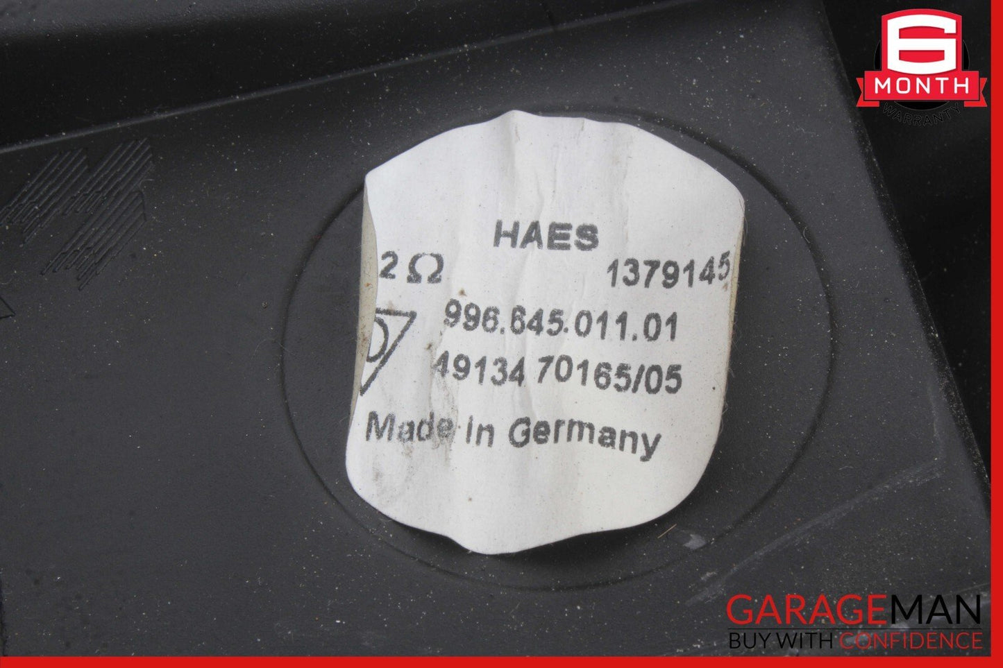 97-05 Porsche Carrera 911 966 Front Left Door Audio Sound Speaker Woofer Box OEM