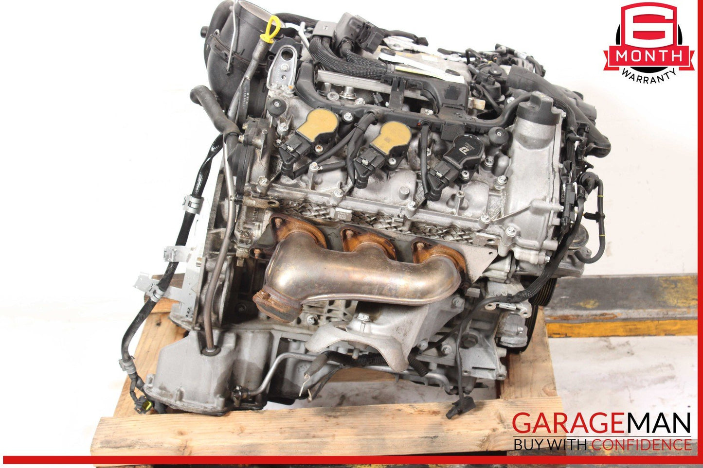 05-11 Mercedes W211 E350 C350 3.5L Complete Engine Motor Block Assy OEM 127k