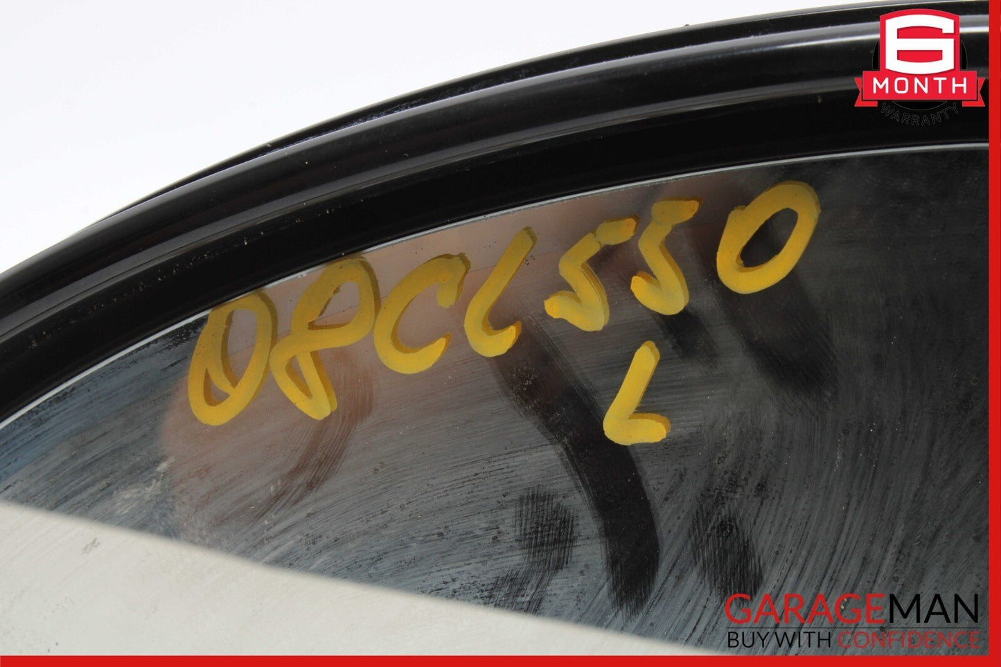 07-09 Mercedes W216 CL550 CL63 AMG Front Left Side Mirror Door Rear View Black