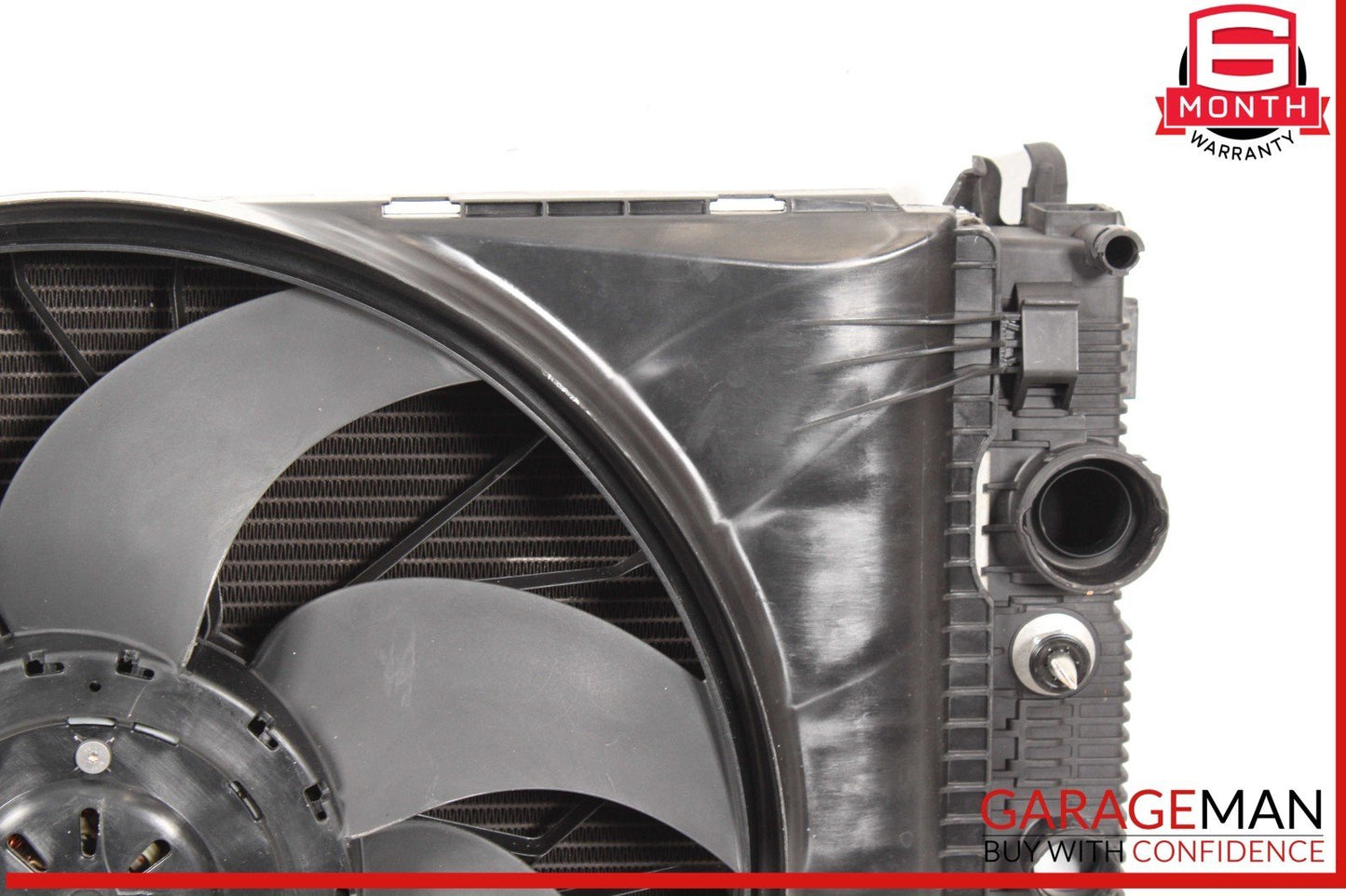08-20 Mercedes W212 E350 SLC300 Engine Radiator Condenser Cooling Fan Motor Assy