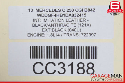 08-15 Mercedes W204 C300 GLK350 Engine Cooling Radiator Air A/C Condenser Assy