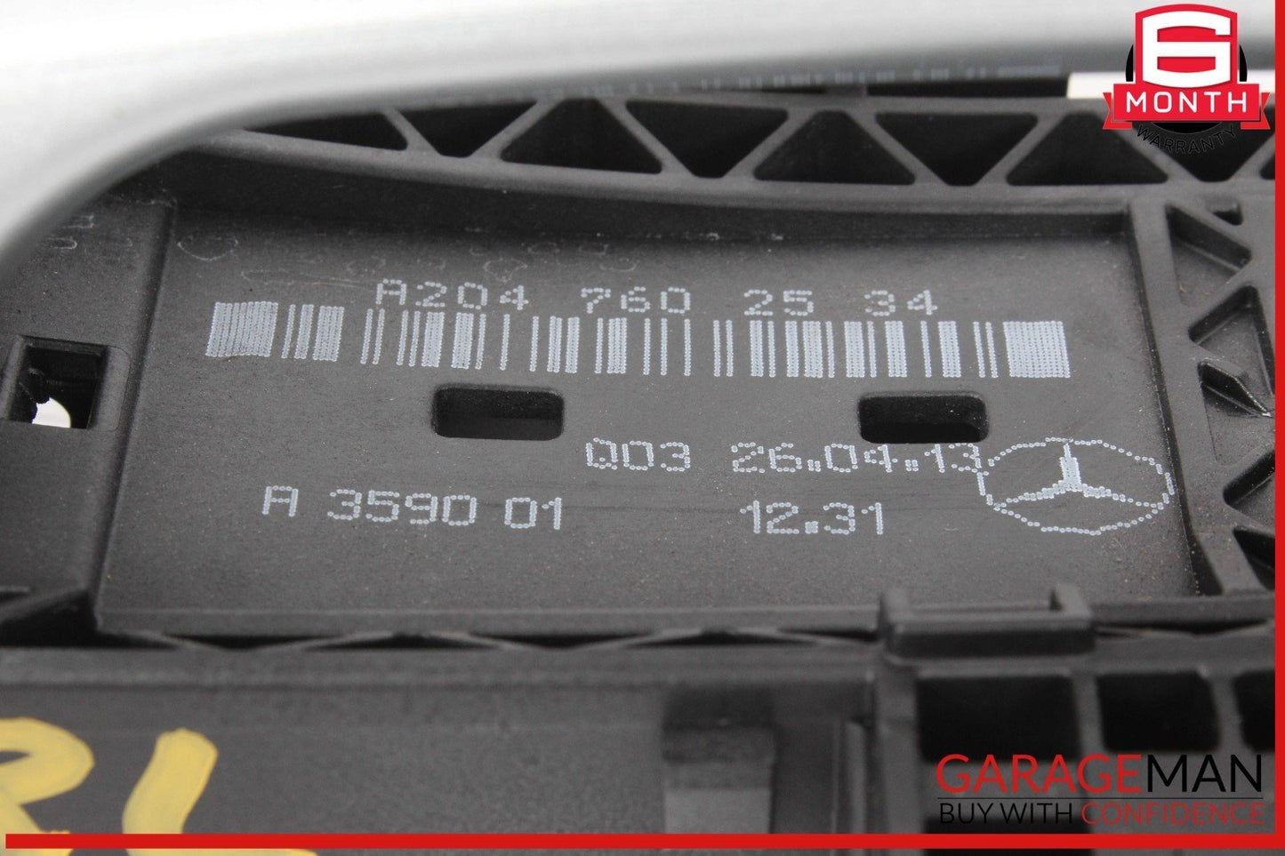 10-17 Mercedes W212 E350 CLS550 Rear Left Driver Side Exterior Door Handle OEM