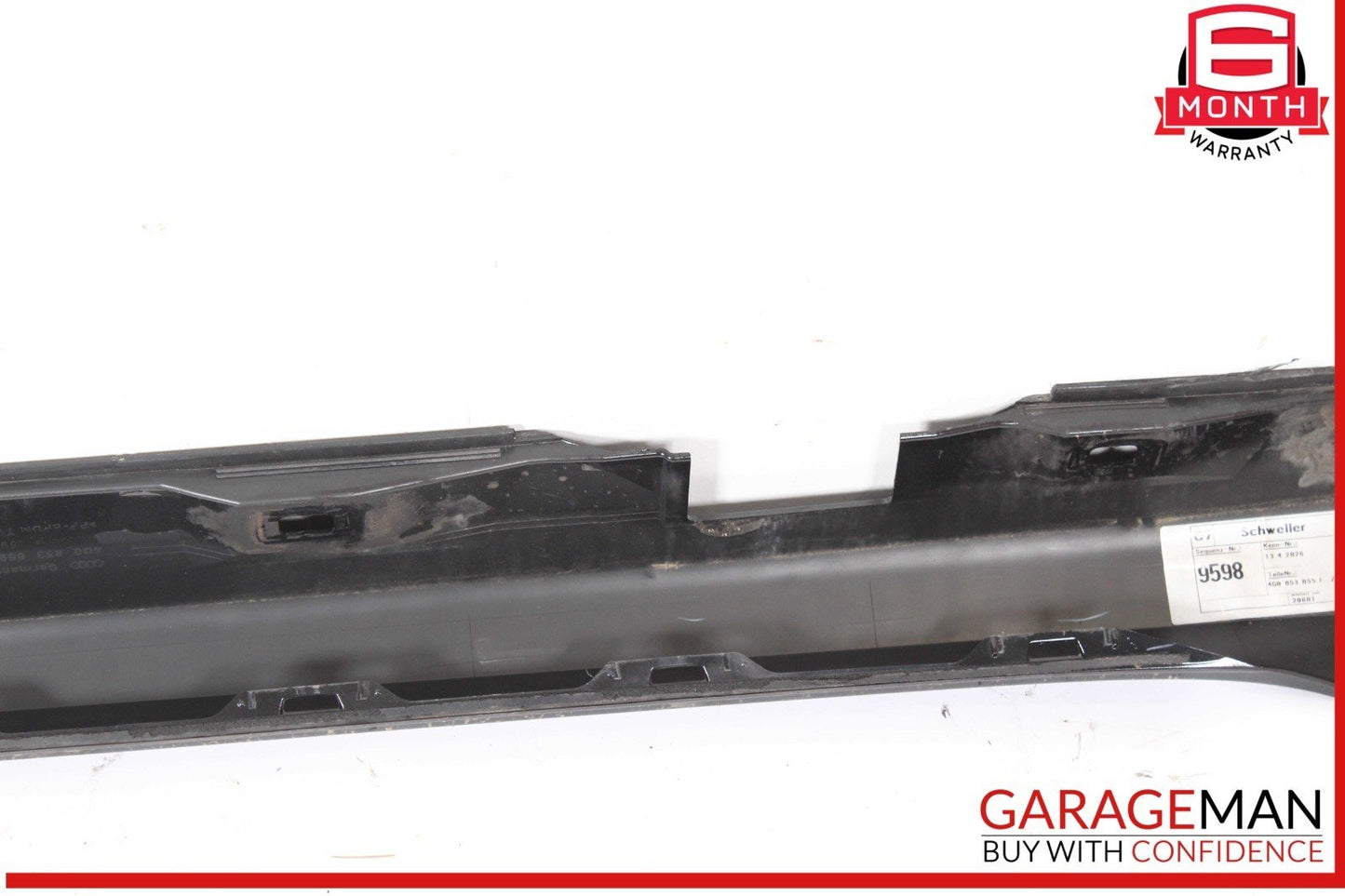 12-15 Audi A6 Left Driver Side Rocker Skirt Panel Molding 4G0853855G OEM