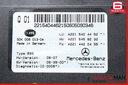 Mercedes W221 S550 CL550 Electric Power Supply Control Fuse Box Module OEM