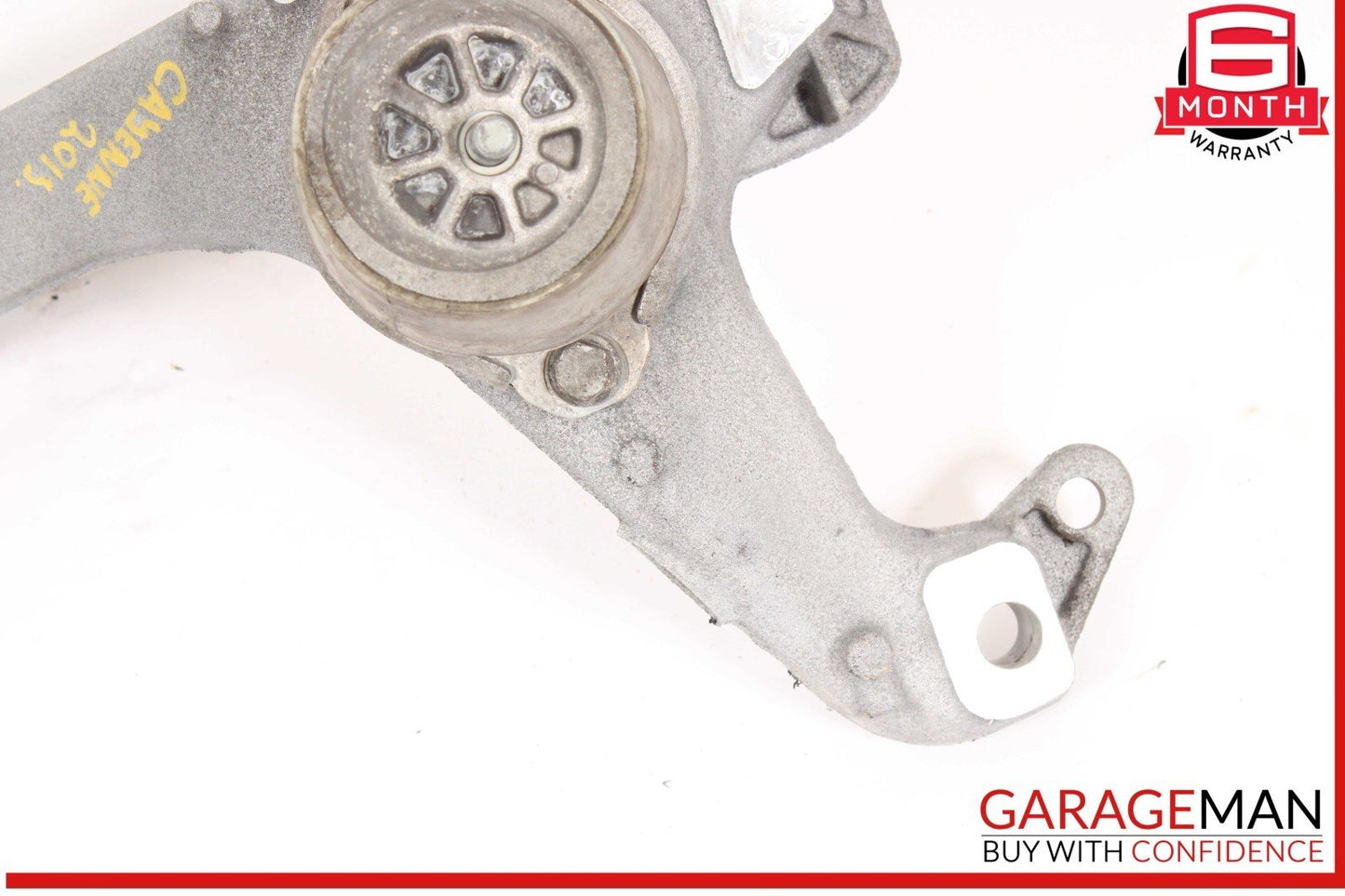 11-18 Porsche Cayenne 958 3.0L Front Engine Crossmember Mount Bracket OEM