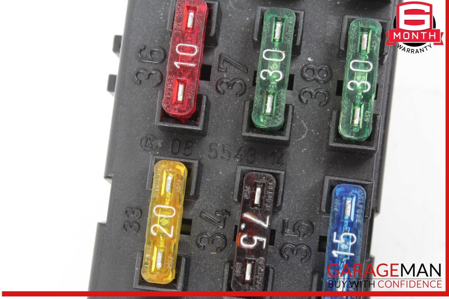 92-99 Mercedes W140 S500SEL S320 Front SAM Fuse Relay Box Panel 1405450601 OEM