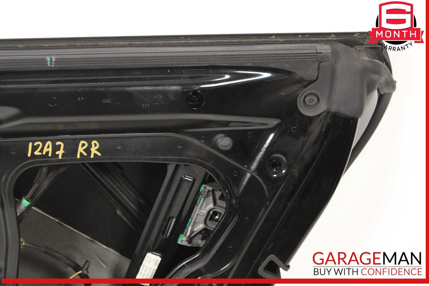 12-18 Audi A7 RS7 S7 Rear Right Passenger Side Door Shell Panel Black OEM
