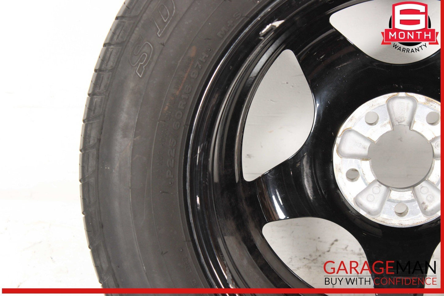 00-06 Mercedes W220 S430 CL500 Emergency Spare Tire Wheel Rim 225 / 60 R16 OEM