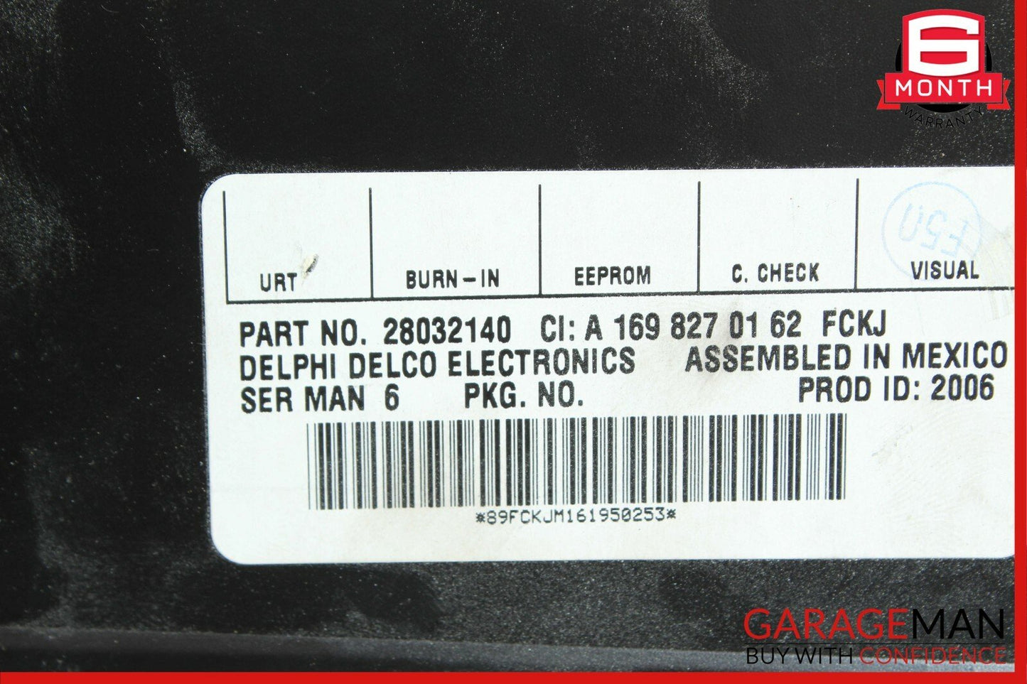 03-09 Mercedes W211 E350 E63 AMG Sirius Satellite Radio Receiver Module Unit