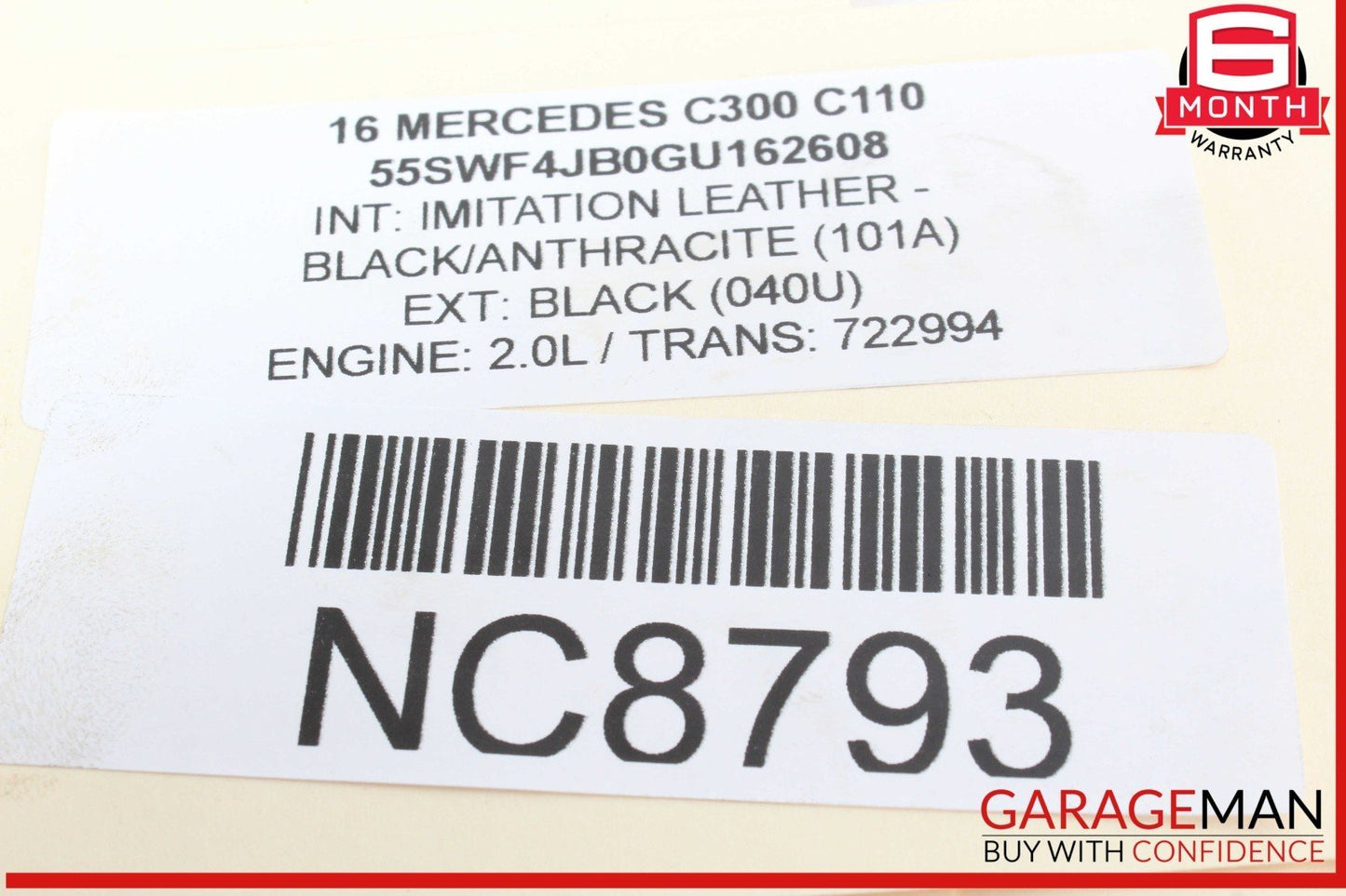 15-18 Mercedes W205 C300 Engine Oil Pump Balance Shaft 2740300685 OEM