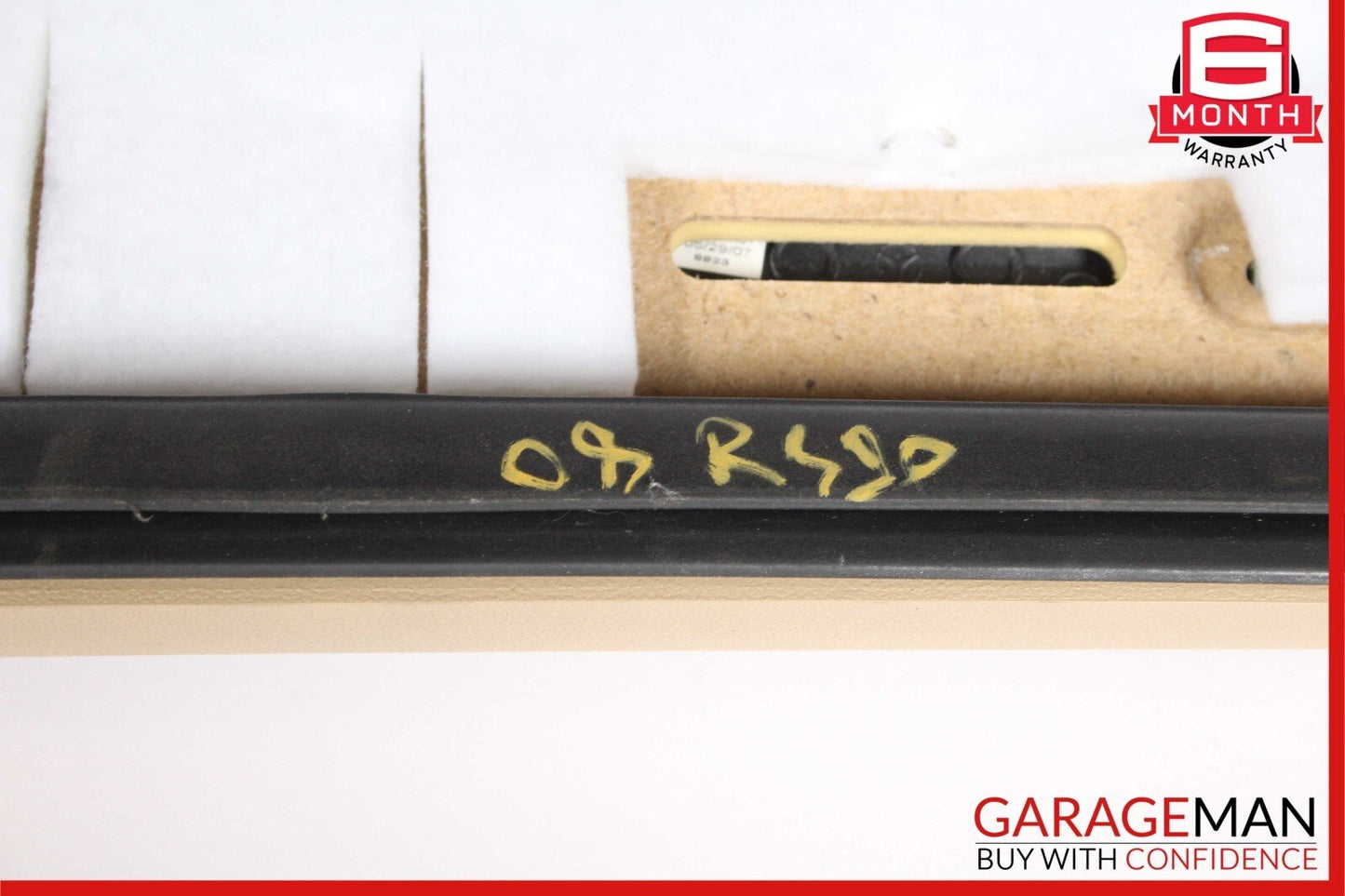 06-10 Mercedes W251 R350 Rear Right Passenger Side Interior Door Panel Brown OEM