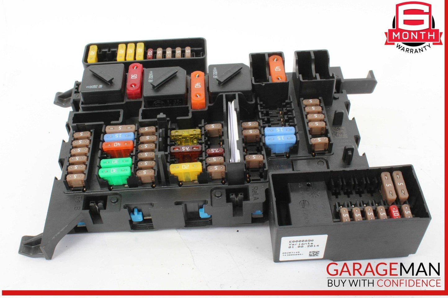 14-21 BMW i3 I01 Hybrid Dash Dashboard Fuse Box Power Distribution Relay Module