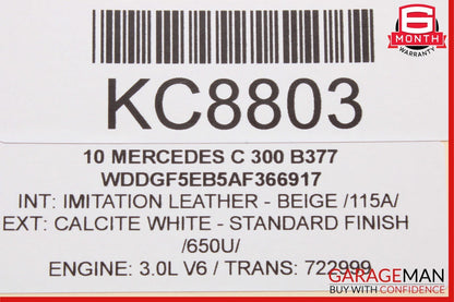 08-12 Mercedes C300 GLK350 E350 Front Right Side Door Controller Module Unit OEM