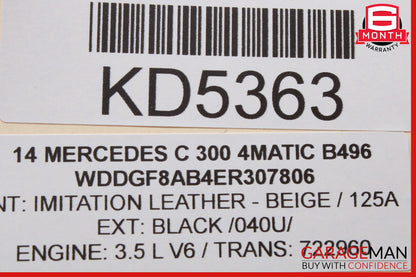 08-18 Mercedes W204 C300 CLS550 Front Left Driver Side Door Control Module OEM