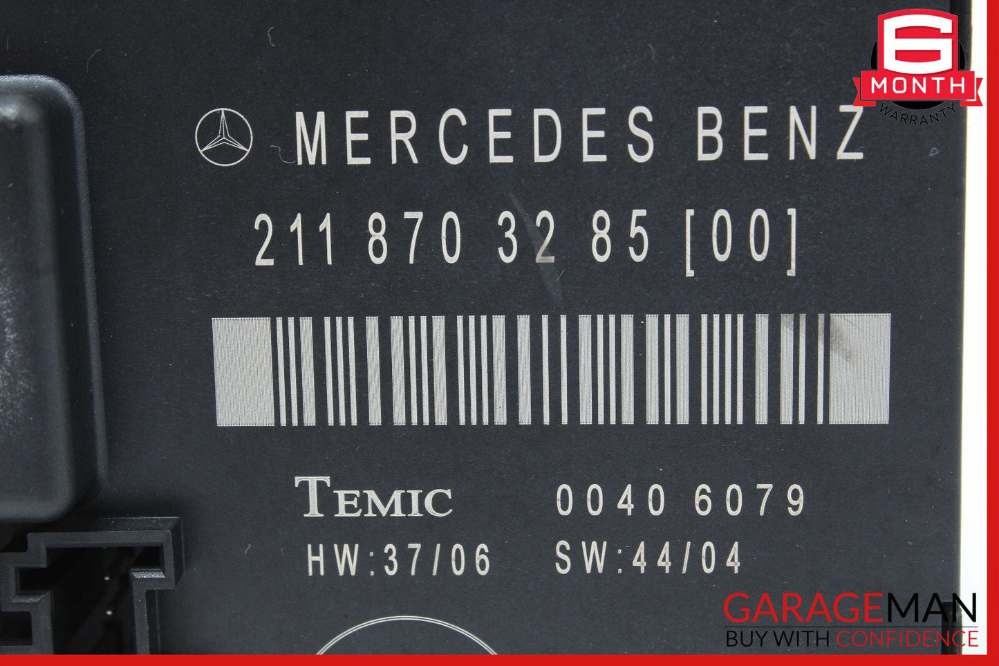 03-09 Mercedes W211 E350 E500 Rear Right Door Control Module 2118703285 OEM