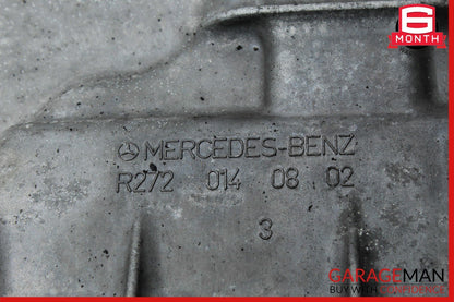 06-09 Mercedes W203 C230 CLK350 Engine Upper Oil Sump Baffle Pan 2720140802 OEM