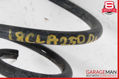 14-18 Mercedes W117 CLA250 Rear Right & Left Shock Absorber Coil Spring Set OEM