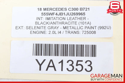 15-21 Mercedes W205 C300 C43 AMG Front Engine Fuse Relay Box Housing OEM