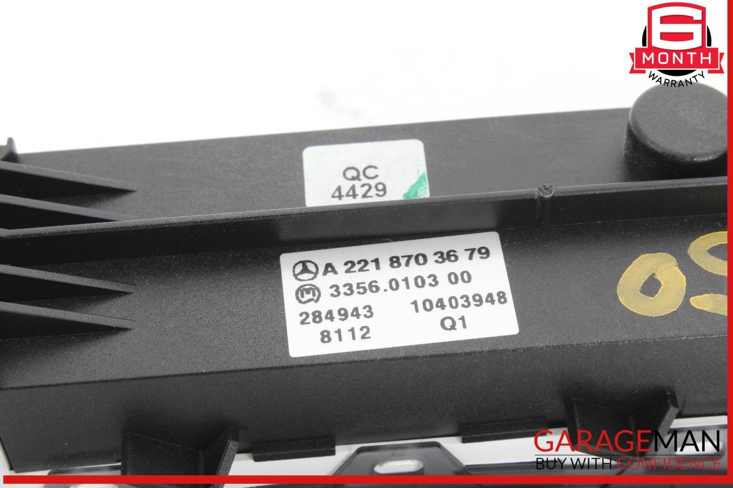 07-09 Mercedes W221 S550 Instrument Cluster Control Switch 2218703679 OEM