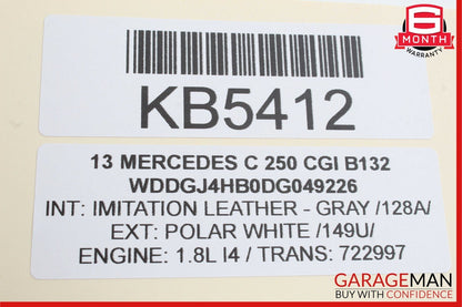 08-18 Mercedes CLS550 C250 E400 E63 AMG Front Left Side Door Control Module Unit