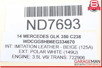 10-15 Mercedes X204 GLK350 Front Right or Left Side Suspension Control Arm OEM