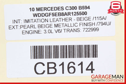 08-16 Mercedes C300 E350 C350 Rear Left / Right Suspension Lower Control Arm