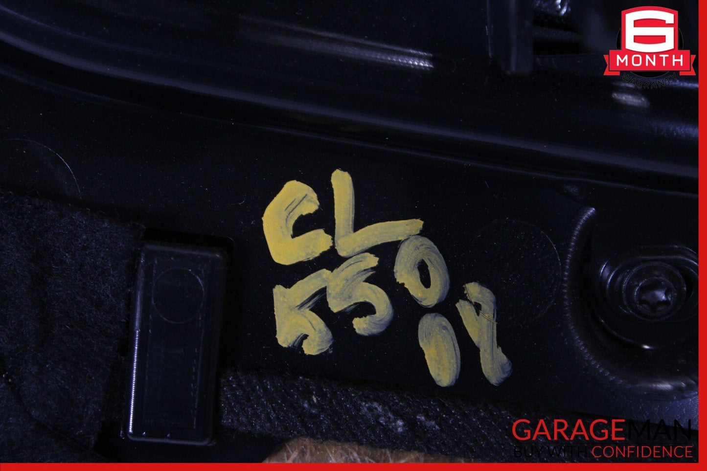 07-10 Mercedes W216 CL550 Front Right Side Interior Door Trim Panel Cover Black