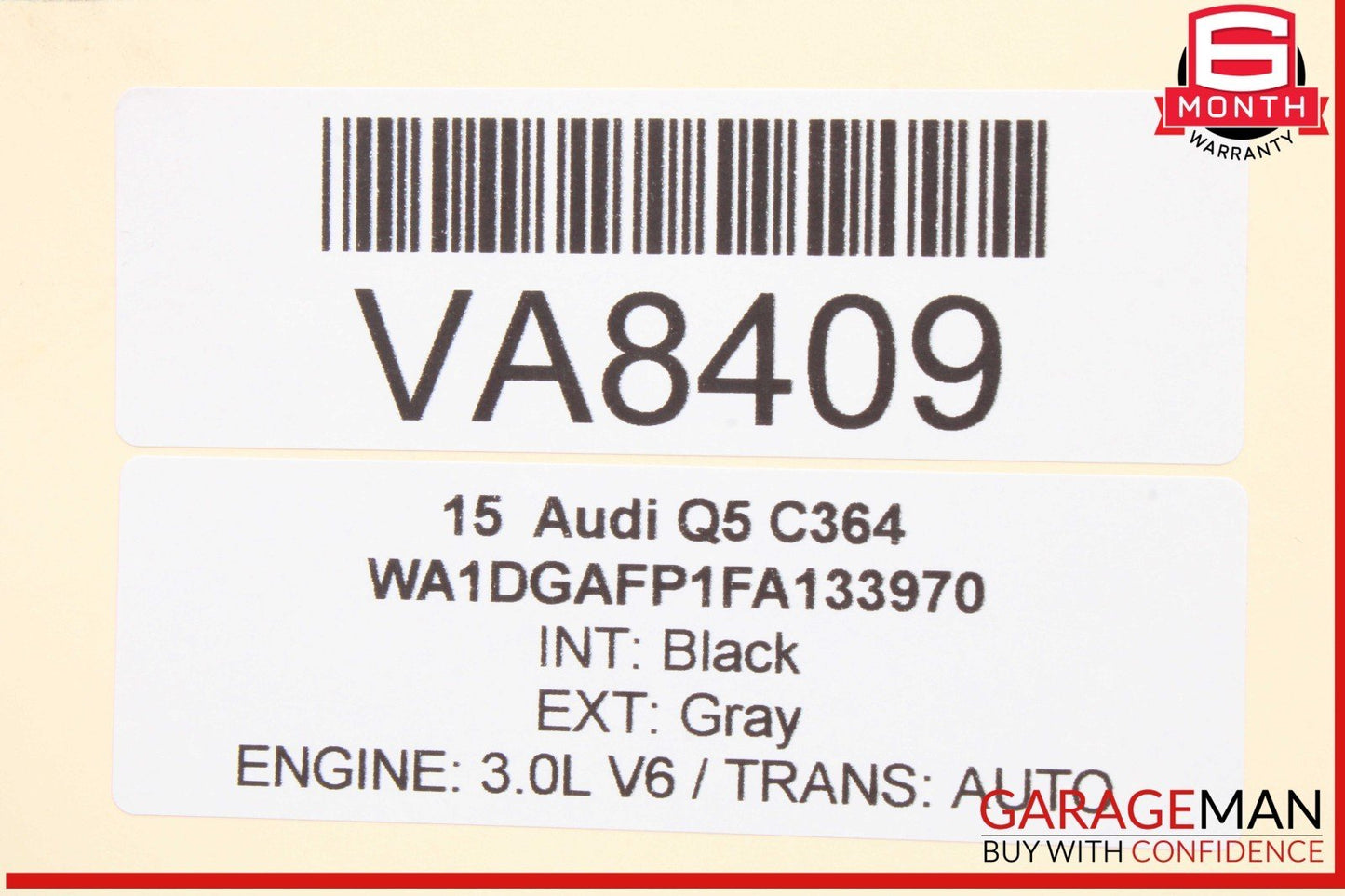 09-17 Audi Q5 SQ5 Front Left Driver Side Door Control Module Unit 8K0959793R OEM